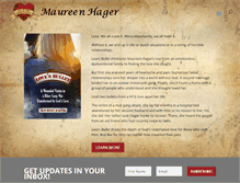 Tablet Screenshot of maureenhager.com